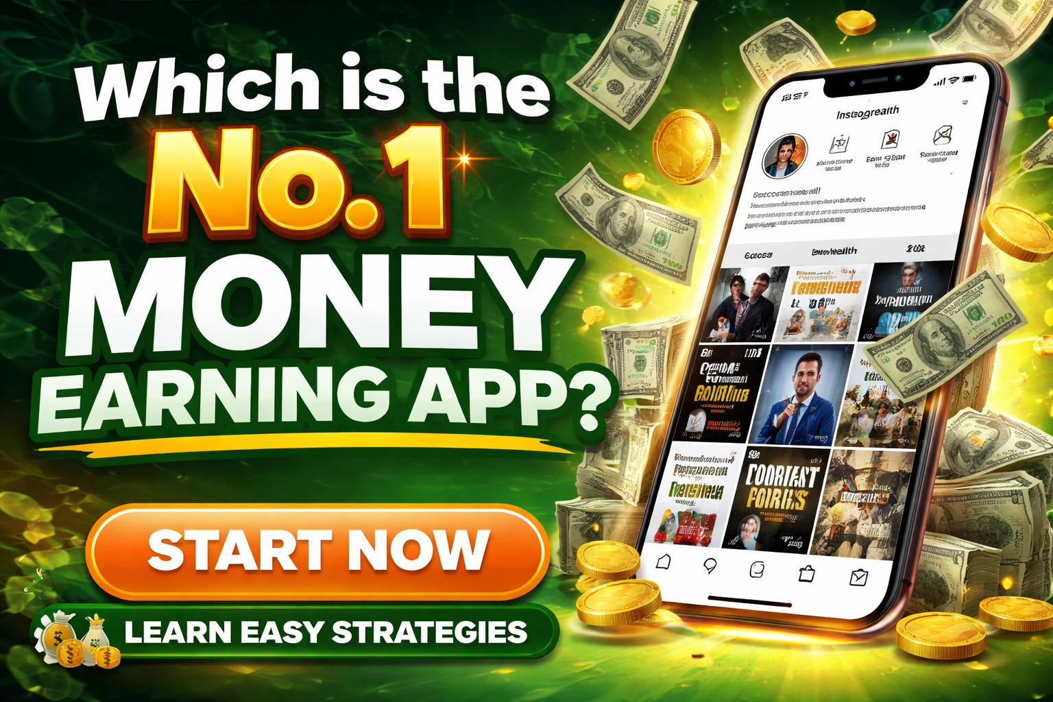 Which is the No. 1 Money Earning App? 1 Which is the No. 1 Money Earning App?