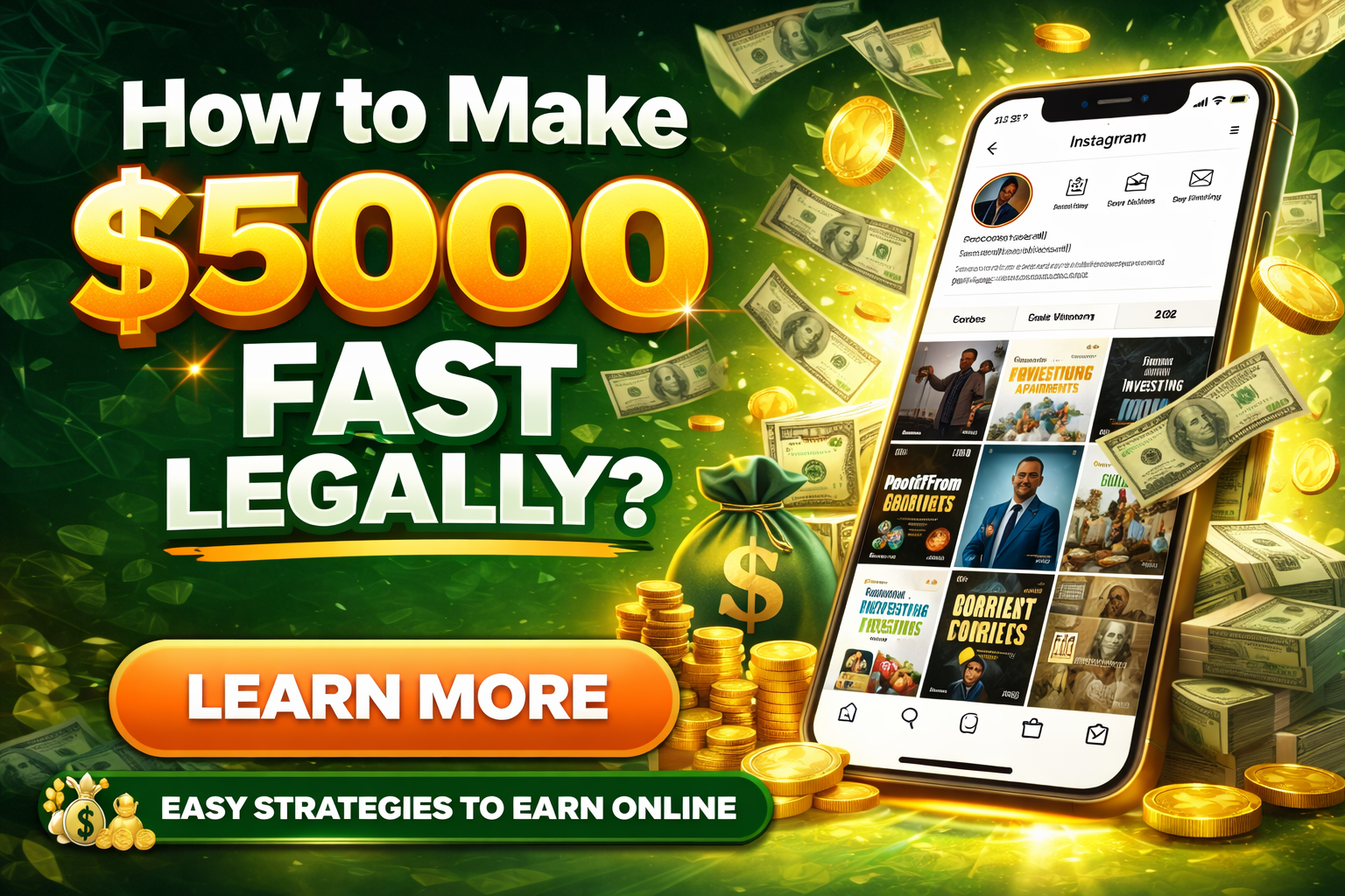 How to Make $5000 Fast Legally?